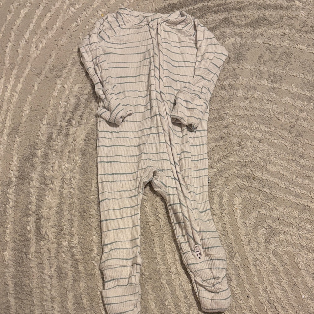 Caden Lane Baby Waffle Pajamas - 0-3 months